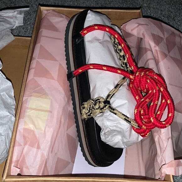 NIB Anthropologie Rope Sandals - Picture 7 of 7